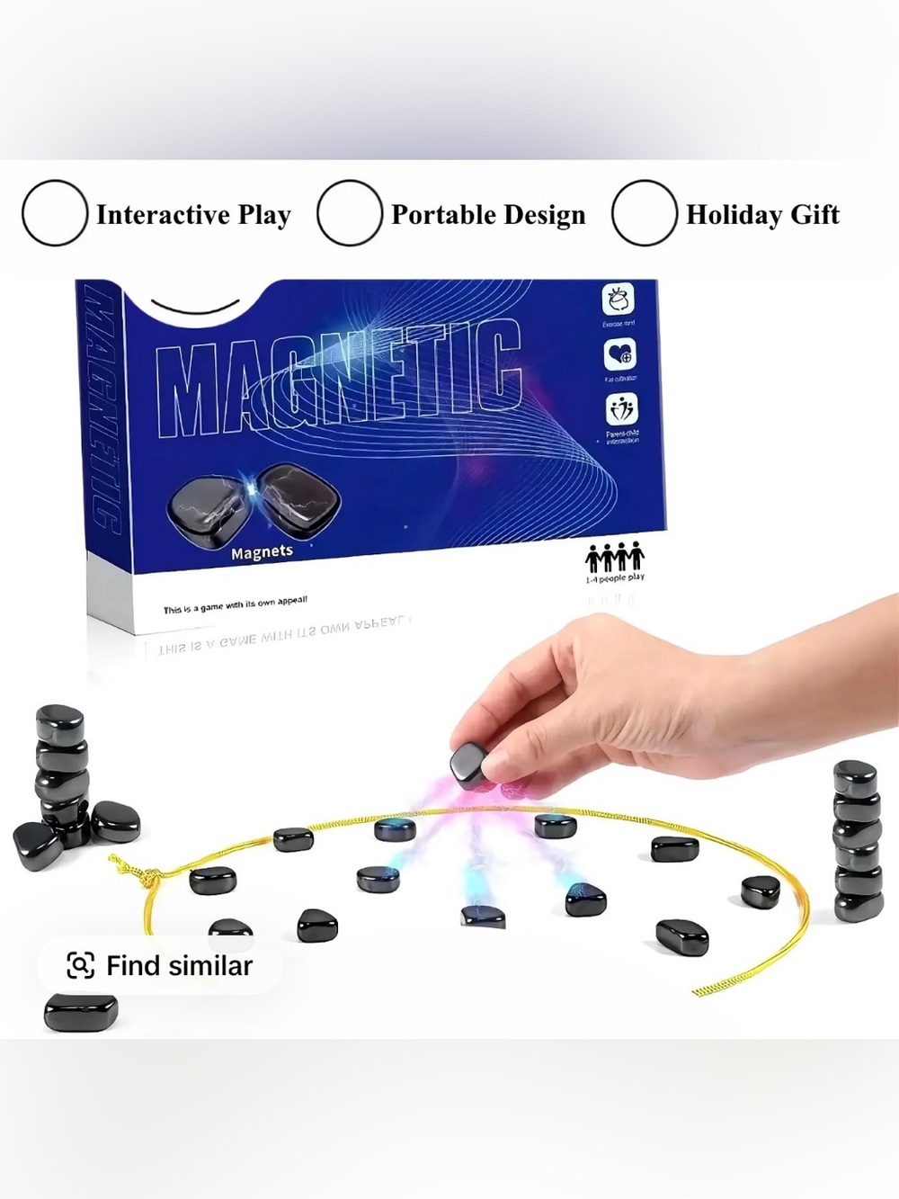 Magnetic Chess Game Set - Picture 3 of 4